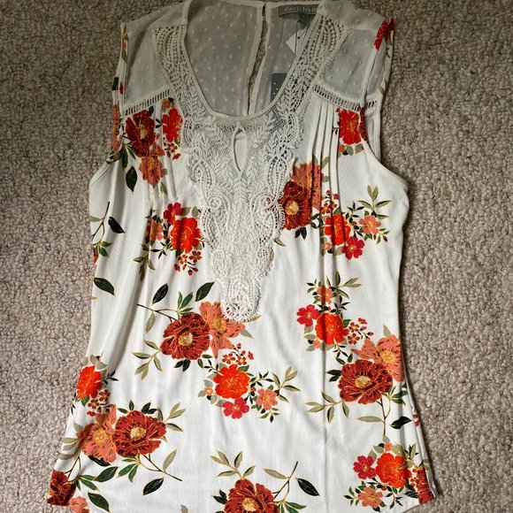 Ranella Crochet Front Keyhole Knit Top - Picture 3 of 3